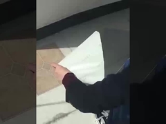 PVC autoadhesivo Puzzle de geometría de suelo cuadrado